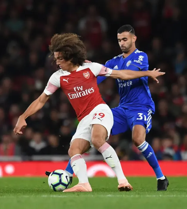 Framed Print : Arsenal vs Leicester: Clash between Guendouzi and Ghezzal Framed Print : Arsenal vs Leicester: Clash between Guendouzi and Ghezzal