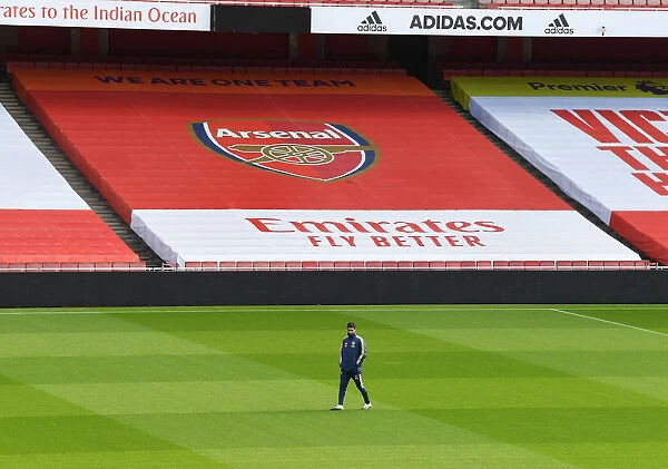 Arsenal vs Leicester: Mikel Arteta's Pre-Match Preparations Amidst Emirates Stadium's Pandemic Restrictions (2020-21)