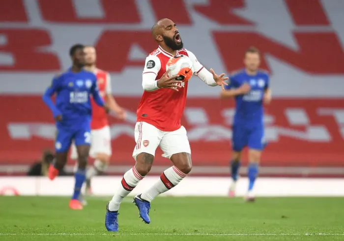 Framed Print : Arsenal vs Leicester: Premier League Showdown at Emirates Stadium, July 2020