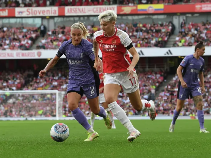 Framed Print : Arsenal vs. Liverpool: Barclays Women's Super League Clash at Emirates Stadium Framed Print : Arsenal vs. Liverpool: Barclays Women's Super League Clash at Emirates Stadium