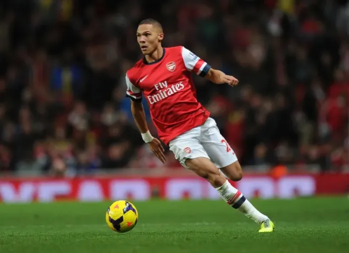 Framed Print : Arsenal vs Liverpool: Kieran Gibbs in Action at the Emirates Stadium (2013-14) Framed Print : Arsenal vs Liverpool: Kieran Gibbs in Action at the Emirates Stadium (2013-14)