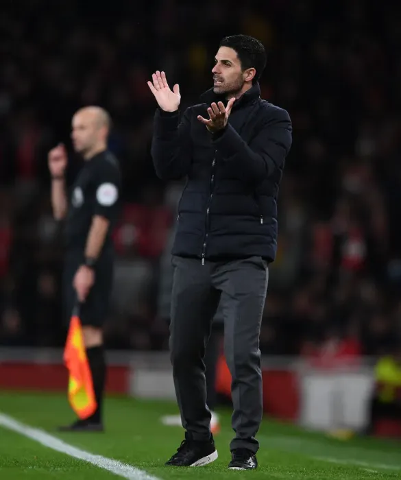 Framed Print : Arsenal vs. Liverpool: Mikel Arteta Goes Head-to-Head with Jurgen Klopp in Premier League Showdown