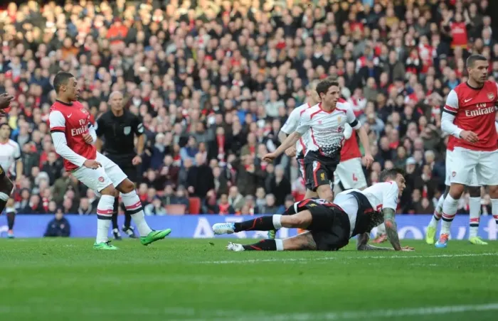 Framed Print : Arsenal vs. Liverpool: Oxlade-Chamberlain Stuns Brad Jones with First Goal in FA Cup Fifth Round Framed Print : Arsenal vs. Liverpool: Oxlade-Chamberlain Stuns Brad Jones with First Goal in FA Cup Fifth Round