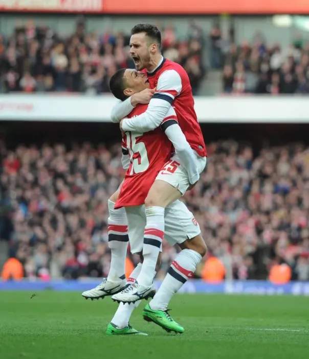 Framed Print : Arsenal vs. Liverpool: Oxlade-Chamberlain's Double Strike in FA Cup Fifth Round Thriller