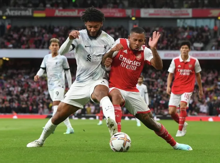 Framed Print : Arsenal vs. Liverpool: A Premier League Showdown at Emirates Stadium, 2022-23 Framed Print : Arsenal vs. Liverpool: A Premier League Showdown at Emirates Stadium, 2022-23
