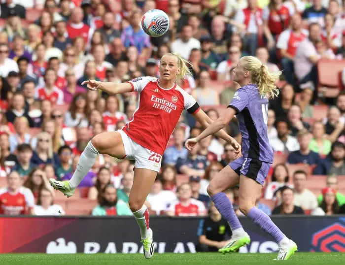 Framed Print : Arsenal vs Liverpool: Women's Super League Clash at Emirates Stadium Framed Print : Arsenal vs Liverpool: Women's Super League Clash at Emirates Stadium