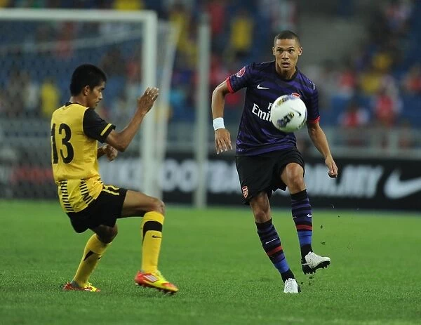 Arsenal vs Malaysia XI: Kieran Gibbs Faces Off in 2012 Pre-Season Friendly