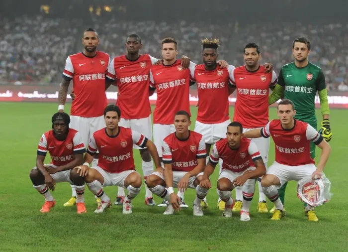 Framed Print : Arsenal vs. Manchester City: 2012 Pre-Season Clash in Beijing Framed Print : Arsenal vs. Manchester City: 2012 Pre-Season Clash in Beijing