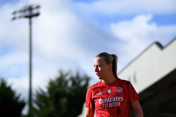 Framed Print : Arsenal vs Manchester City: A Titanic Showdown in the Barclays Super League (2023-24) - Women's Football Edition