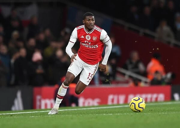 Arsenal vs Manchester City: Ainsley Maitland-Niles in Action at the Emirates Stadium (Premier League 2019-20)