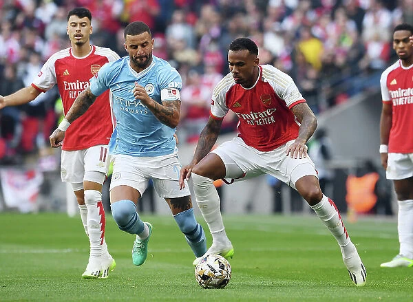Arsenal vs Manchester City: Clash for the Community Shield at Wembley (2023-24)