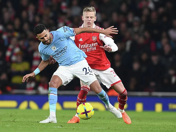 Arsenal vs Manchester City: Clash Between Zinchenko and Mahrez at the Emirates Stadium