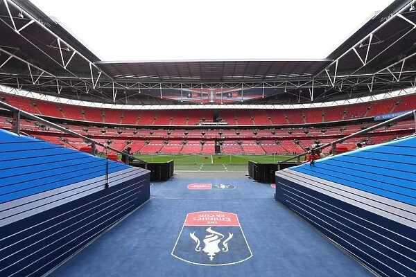 Arsenal vs Manchester City - FA Cup Semi-Final at Wembley Stadium, London