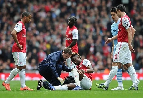 Arsenal vs Manchester City: Injury Drama at Emirates Stadium, 2012