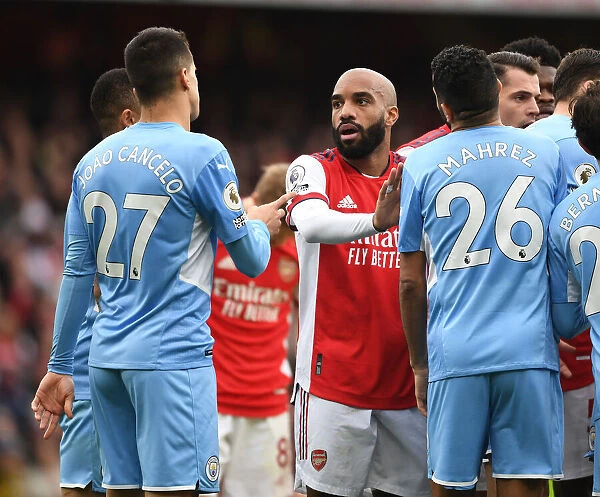 Arsenal vs Manchester City: Lacazette and Cancelo Clash in Premier League Showdown