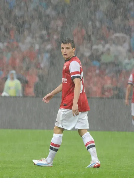 Framed Print : Arsenal vs Manchester City: Pre-Season Clash in Beijing, 2012