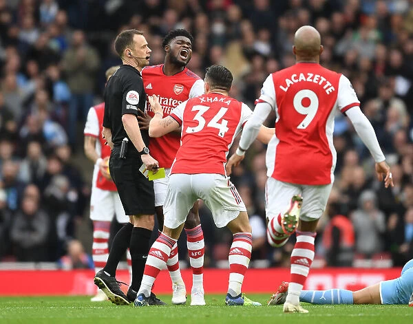 Arsenal vs Manchester City: Red Card Drama as Gabriel is Sent Off