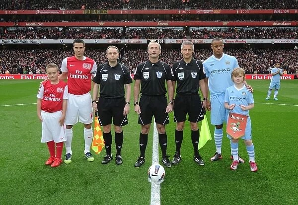 Arsenal vs Manchester City Showdown: RvP vs Kompany - Premier League Battle (2011-12)