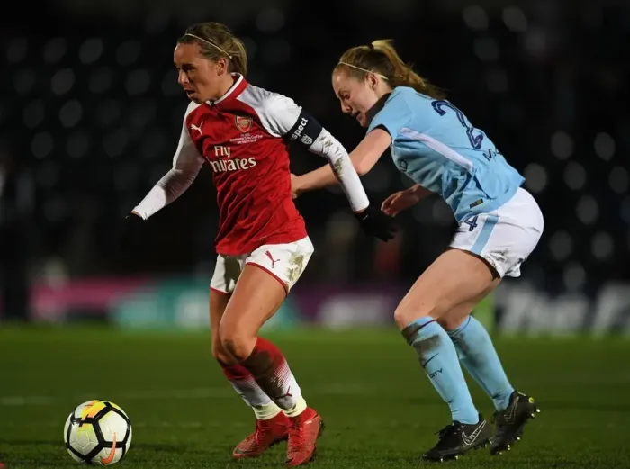 Framed Print : Arsenal vs Manchester City Women: Continental Cup Final Showdown - Nobbs vs Walsh Framed Print : Arsenal vs Manchester City Women: Continental Cup Final Showdown - Nobbs vs Walsh