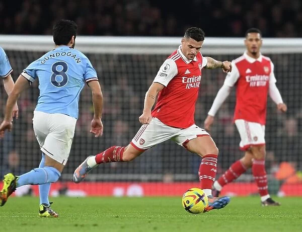 Arsenal vs Manchester City: Xhaka vs Gundogan Clash in Premier League Showdown