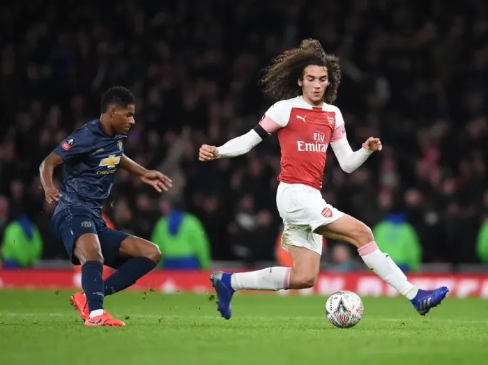 Framed Print : Arsenal vs Manchester United: Battle for FA Cup Glory - Guendouzi vs Rashford Clash Framed Print : Arsenal vs Manchester United: Battle for FA Cup Glory - Guendouzi vs Rashford Clash