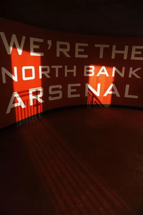 Framed Print : Arsenal vs Manchester United: Inside the North Bank at Emirates Stadium