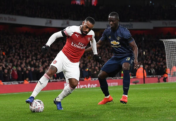 Arsenal vs Manchester United: Lacazette vs Bailly - FA Cup Fourth Round Clash at Emirates Stadium