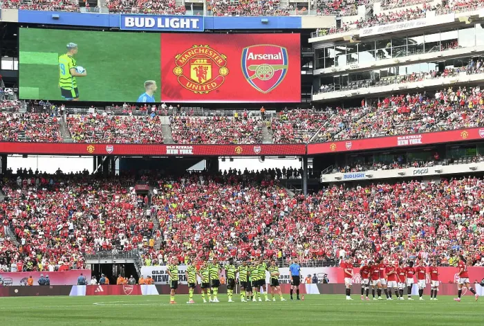 Framed Print : Arsenal vs Manchester United: Penalty Showdown - Pre-Season 2023-24