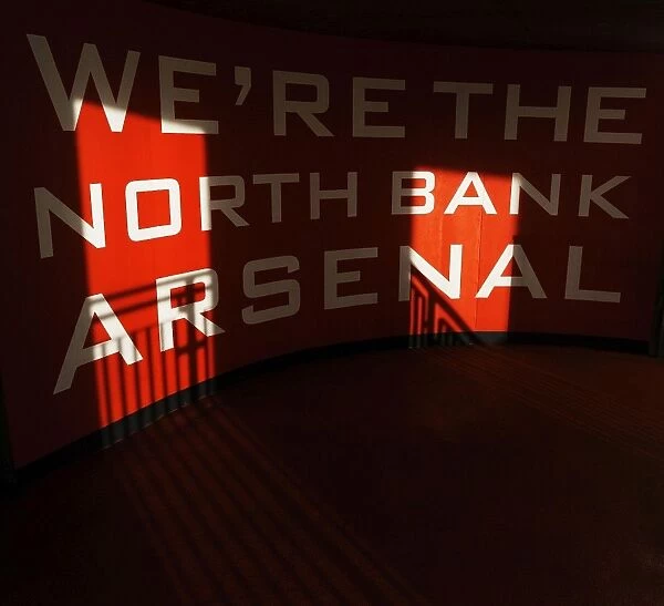 Arsenal vs Manchester United: Pre-Match Atmosphere in the North Bank, Emirates Stadium