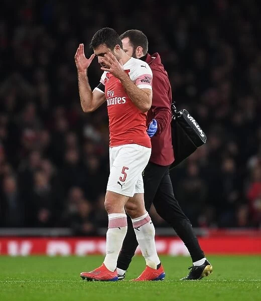 Arsenal vs Manchester United: Sokratis Exits FA Cup Match Injured
