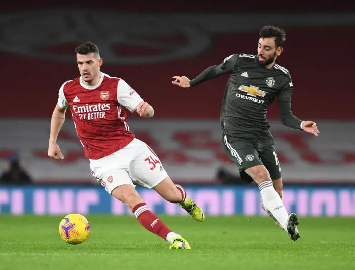 Framed Print : Arsenal vs Manchester United: A Titanic Clash at Empty Emirates, January 2021 Framed Print : Arsenal vs Manchester United: A Titanic Clash at Empty Emirates, January 2021