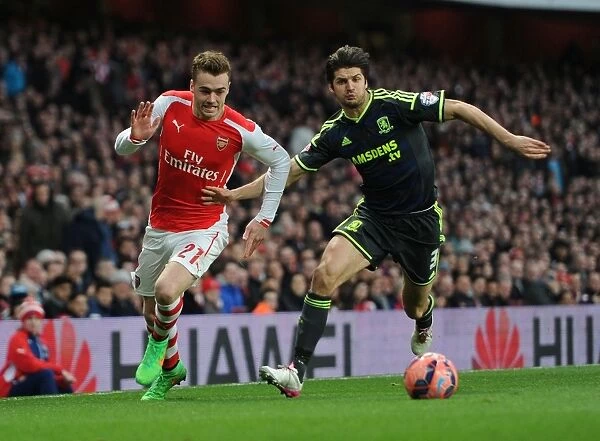Arsenal vs Middlesbrough: Calum Chambers vs George Friend - FA Cup Fifth Round Showdown