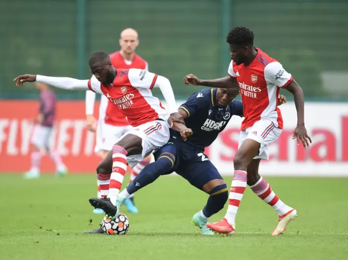 Framed Print : Arsenal vs Millwall: Clash of the Titans in Pre-Season Friendly Framed Print : Arsenal vs Millwall: Clash of the Titans in Pre-Season Friendly