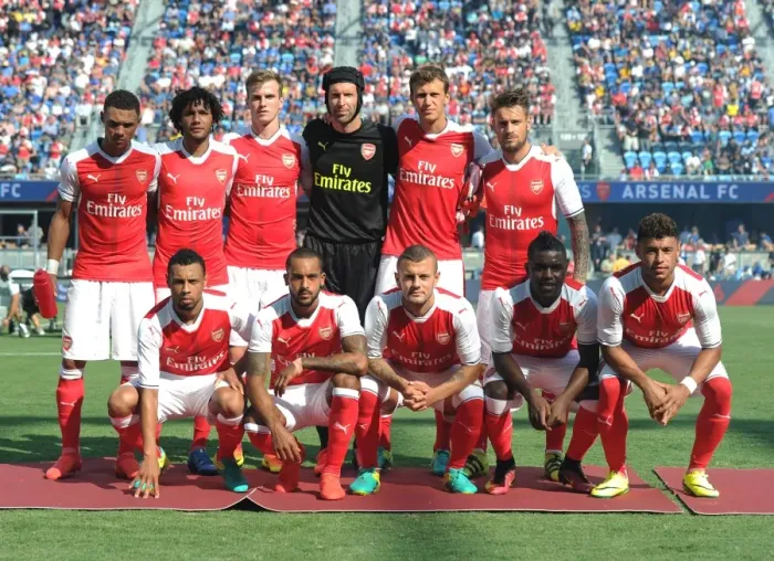 Framed Print : Arsenal vs MLS All-Stars: 2016 Showdown at Avaya Stadium