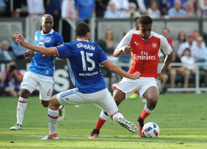 Framed Print : Arsenal vs MLS All-Stars: Clash at Avaya Stadium (2016) Framed Print : Arsenal vs MLS All-Stars: Clash at Avaya Stadium (2016)