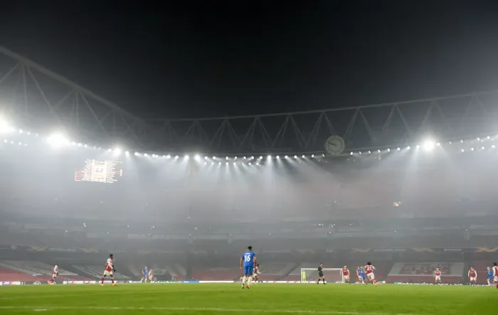 Framed Print : Arsenal vs Molde: UEFA Europa League at Emirates Stadium (2020-21) Framed Print : Arsenal vs Molde: UEFA Europa League at Emirates Stadium (2020-21)