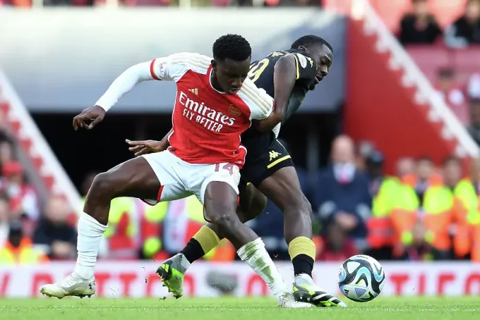 Framed Print : Arsenal vs AS Monaco: Battle for Possession at the Emirates Cup Framed Print : Arsenal vs AS Monaco: Battle for Possession at the Emirates Cup