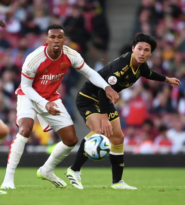 Framed Print : Arsenal vs AS Monaco: Clash at the Emirates - 2023 Pre-Season Friendly Framed Print : Arsenal vs AS Monaco: Clash at the Emirates - 2023 Pre-Season Friendly
