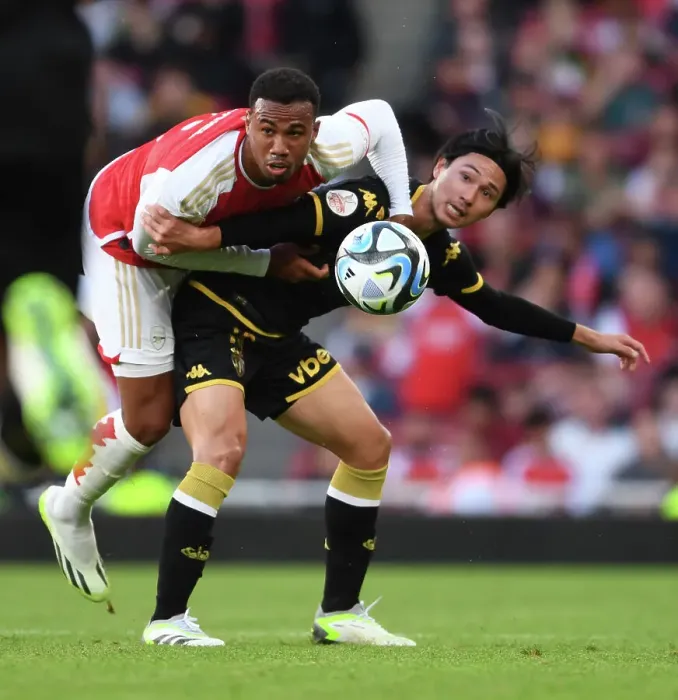 Framed Print : Arsenal vs AS Monaco: Clash at Emirates Cup 2023-24