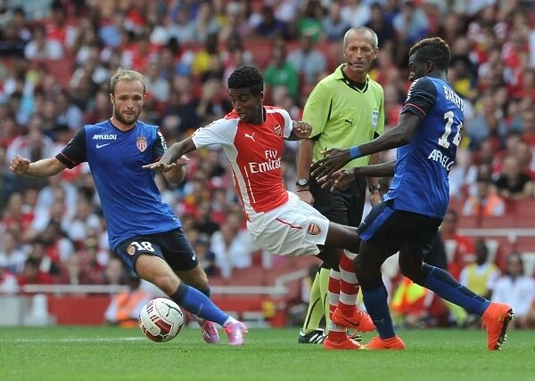 Arsenal vs AS Monaco: Clash between Zelalem, Germain, and Bakayoko at the Emirates Cup