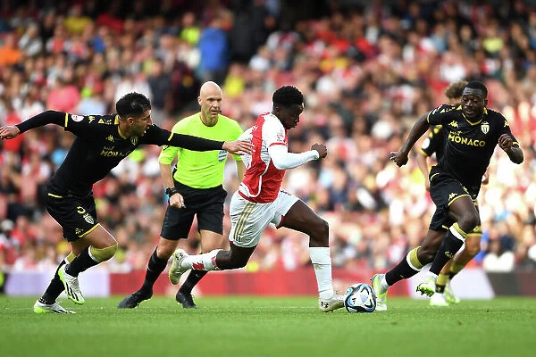 Arsenal vs AS Monaco: Intense Battle at Emirates Cup, 2023-24