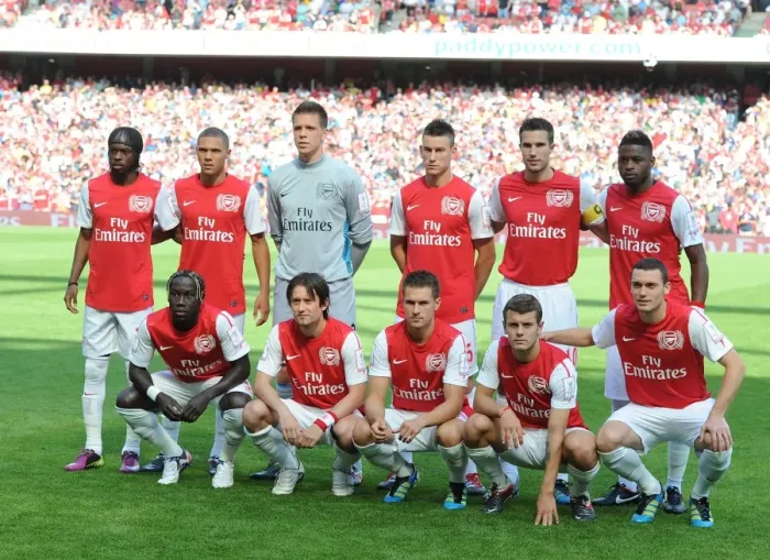 Framed Print : Arsenal vs. New York Red Bulls - Emirates Cup 2011: The Team Line-up Framed Print : Arsenal vs. New York Red Bulls - Emirates Cup 2011: The Team Line-up