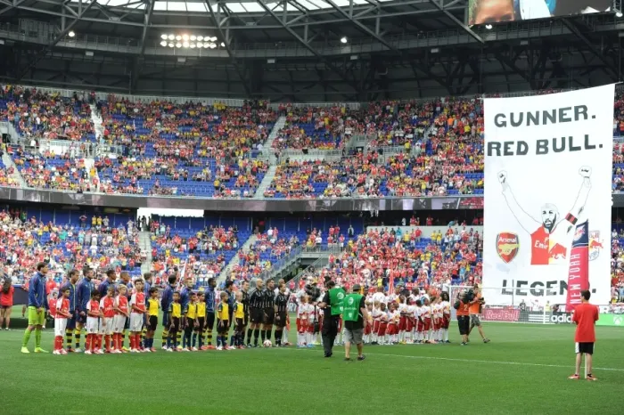 Framed Print : Arsenal vs. New York Red Bulls: Pre-Season Clash at Red Bull Arena Framed Print : Arsenal vs. New York Red Bulls: Pre-Season Clash at Red Bull Arena