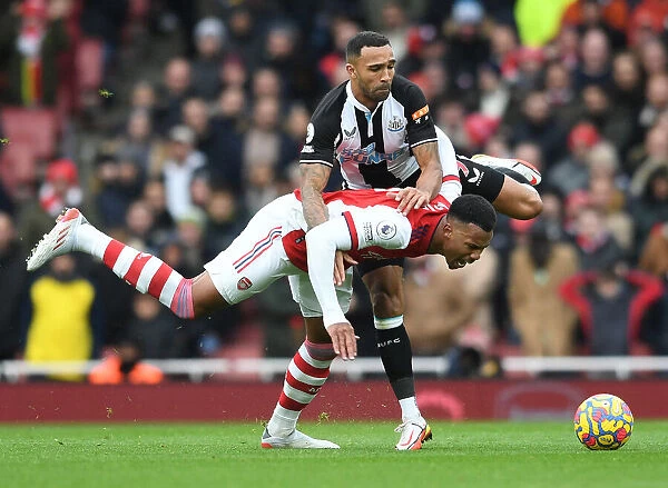 Arsenal vs Newcastle United: Gabriel Magalhaes Faces Off Against Callum Wilson in Premier League Clash