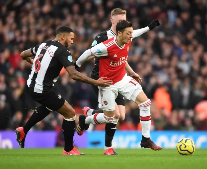 Framed Print : Arsenal vs Newcastle United: Premier League Showdown at Emirates Stadium Framed Print : Arsenal vs Newcastle United: Premier League Showdown at Emirates Stadium