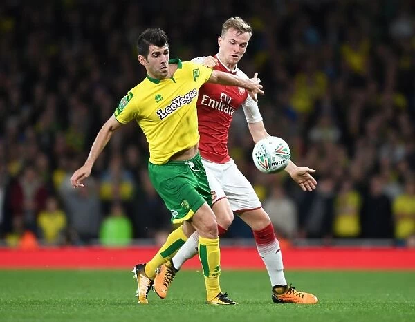 Arsenal vs. Norwich: Holding vs. Vrancic - Carabao Cup Clash