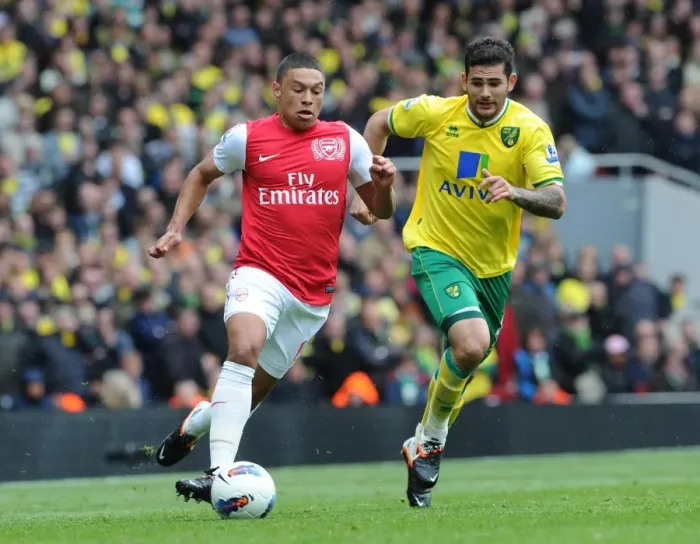Framed Print : Arsenal vs Norwich: Oxlade-Chamberlain vs Johnson - The Thrilling 3-3 Battle Framed Print : Arsenal vs Norwich: Oxlade-Chamberlain vs Johnson - The Thrilling 3-3 Battle