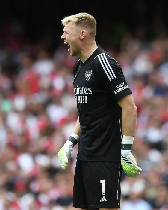 Framed Print : Arsenal vs. Nottingham Forest: Aaron Ramsdale in Action at the Emirates Stadium (2023-24) Framed Print : Arsenal vs. Nottingham Forest: Aaron Ramsdale in Action at the Emirates Stadium (2023-24)