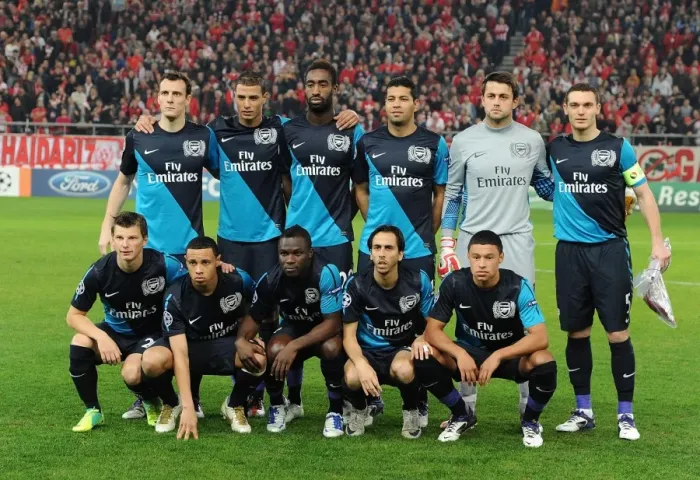 Framed Print : Arsenal vs. Olympiacos: UEFA Champions League Showdown (December 2011)