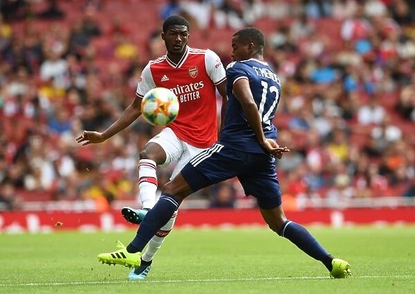 Arsenal vs. Olympique Lyonnais: Maitland-Niles in Action at the Emirates Cup 2019